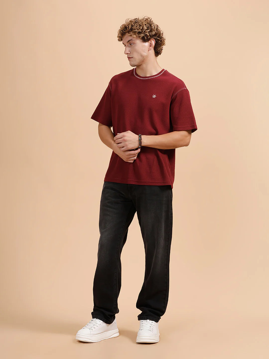 Solid Light Fade Anti Fit Jeans | Dark Grey
